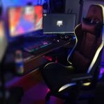 Deltaco Gamingstol med RGB belysning (GAM-080)