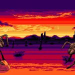It returned to the desert